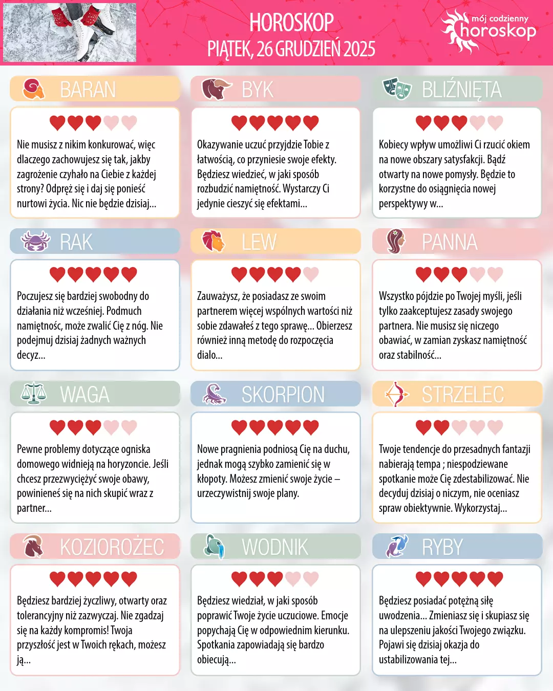 Horoskop Bliźniąt na dziś, 26 grudnia 2025 r.