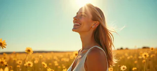 Karta XIX: Słońce (radość)