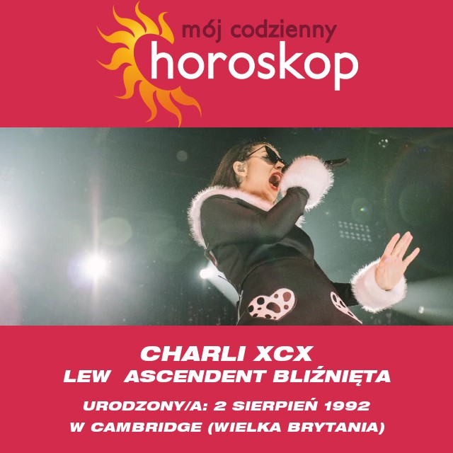 Portret astrologiczny Charli XCX: Gwiazda Lwa