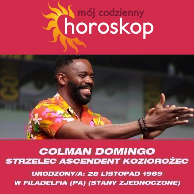 Colman Domingo: Dynamiczny aktor i Strzelec
