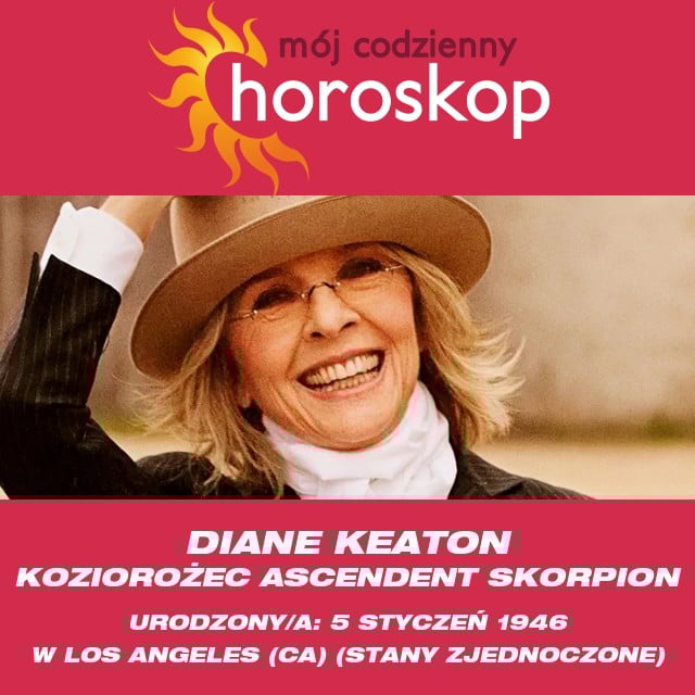 Diane Keaton: Ikona Koziorożca w filmie i modzie