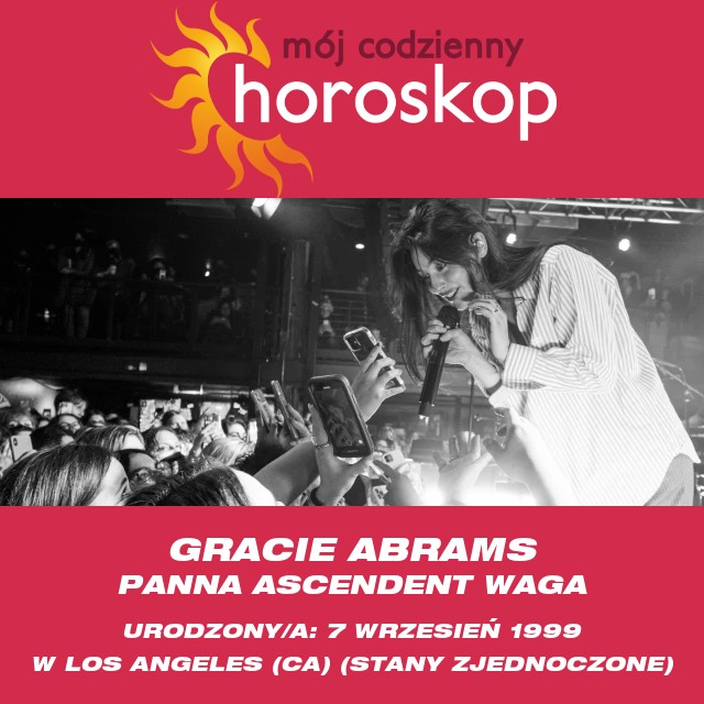 Wglądy astrologiczne Gracie Abrams w Wadze