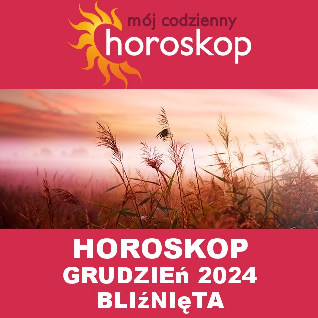 Miesięczny Horoskop Grudzień 2024 dla Bliźnięta