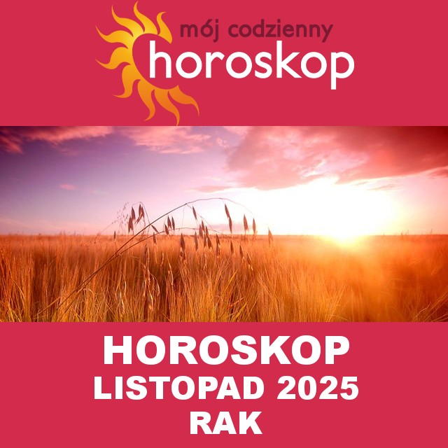 Miesięczny Horoskop Listopad 2025 dla Rak