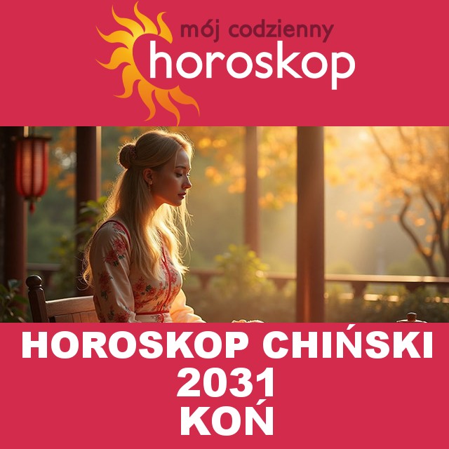 Horoskop chiński na 2031 rok dla Konia