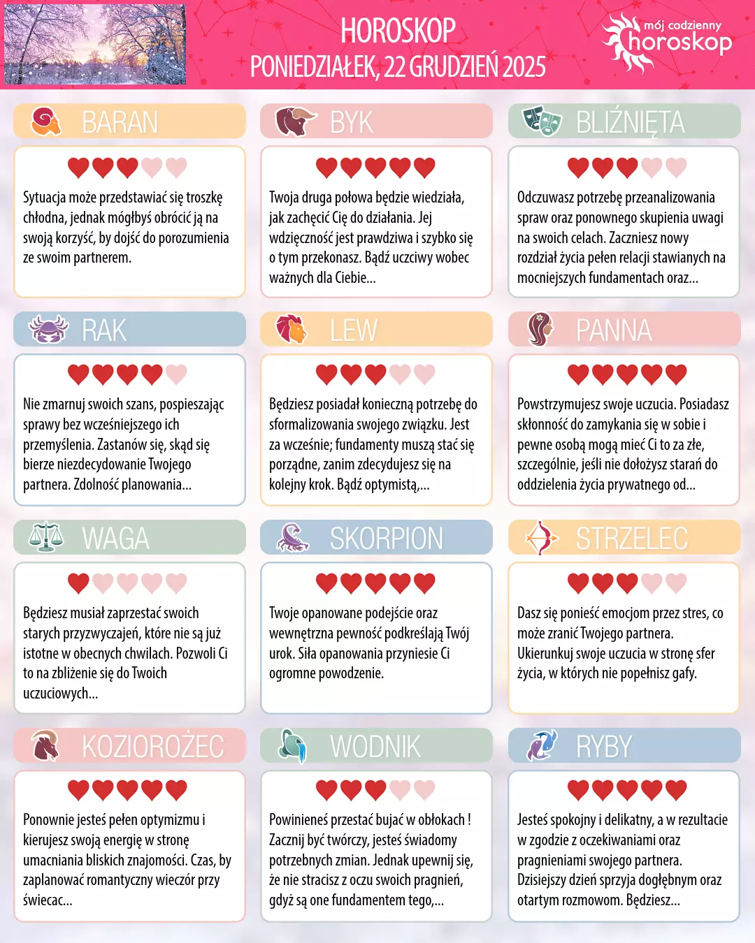 Rak: Twój horoskop na 24 grudnia 2025 r.
