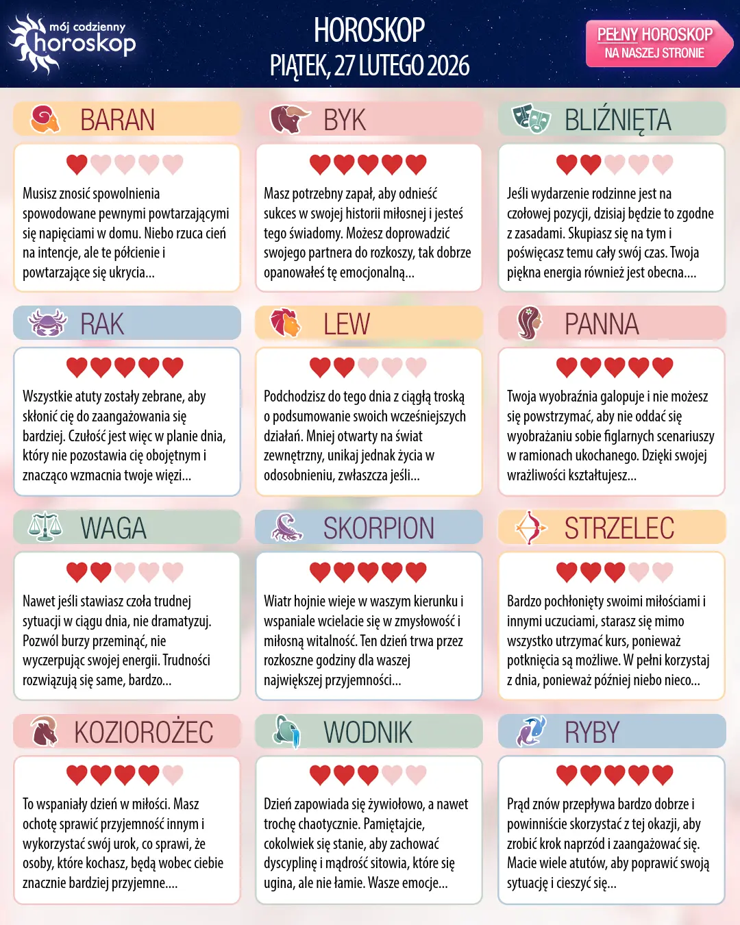 Skorpion: Twój tygodniowy horoskop od 23 lutego 2026 r.