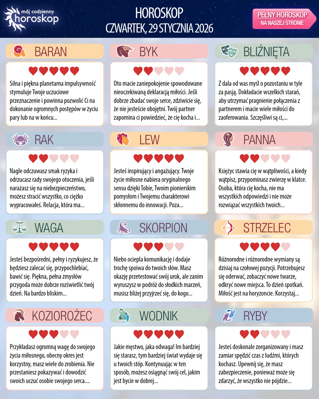 Horoskop Bliźniąt na dziś, 28 stycznia 2026 r.